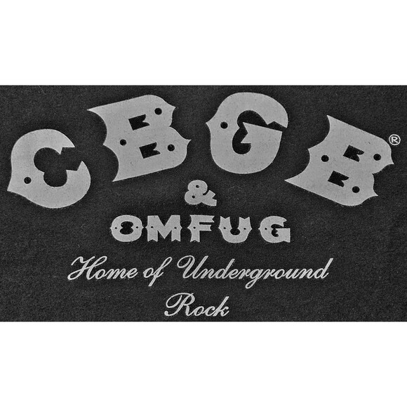 CBGB & OMFUG Shirt Retro XL Home of Underground Rock NYC Punk Scene Ramones READ - Picture 3 of 8